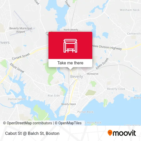 Cabot St @ Balch St map