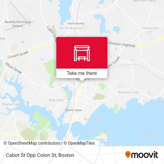 Cabot St Opp Colon St map