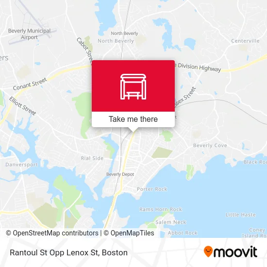 Rantoul St Opp Lenox St map