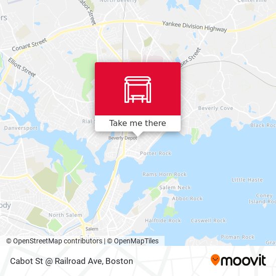 Cabot St @ Railroad Ave map