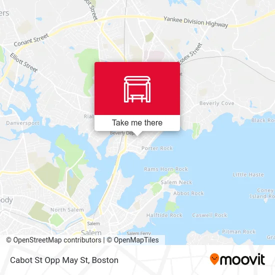 Cabot St Opp May St map