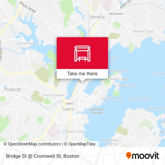 Bridge St @ Cromwell St map