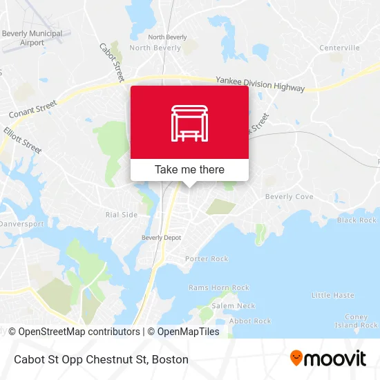 Cabot St Opp Chestnut St map
