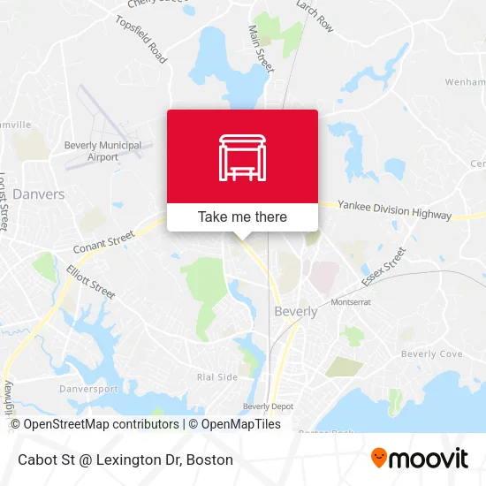Cabot St @ Lexington Dr map