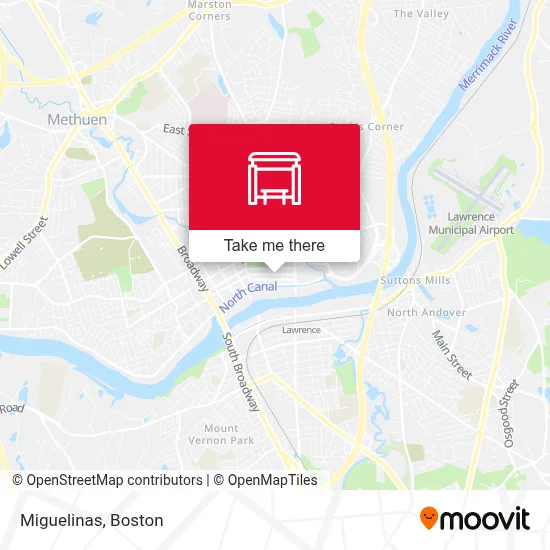Miguelinas map