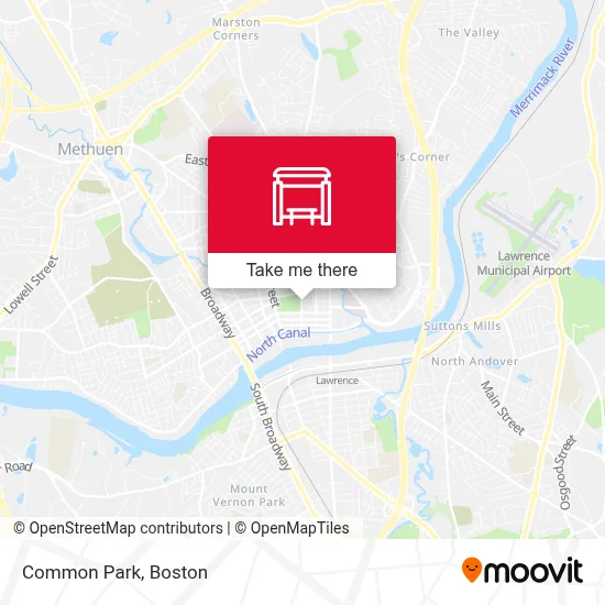 Common Park map