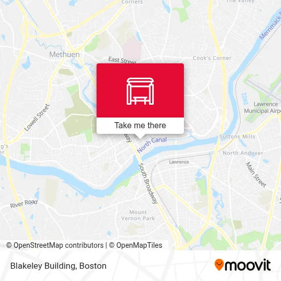 Blakeley Building map
