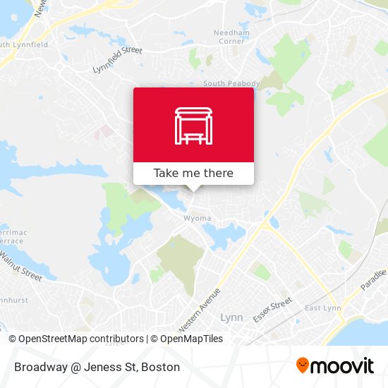 Broadway @ Jeness St map