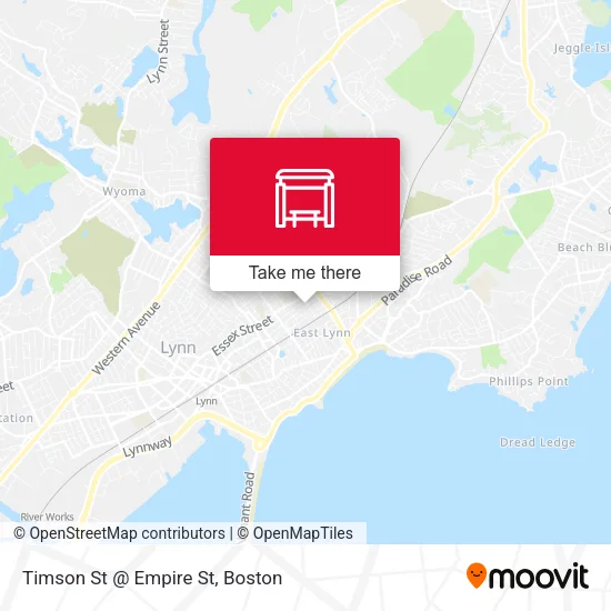 Mapa de Timson St @ Empire St