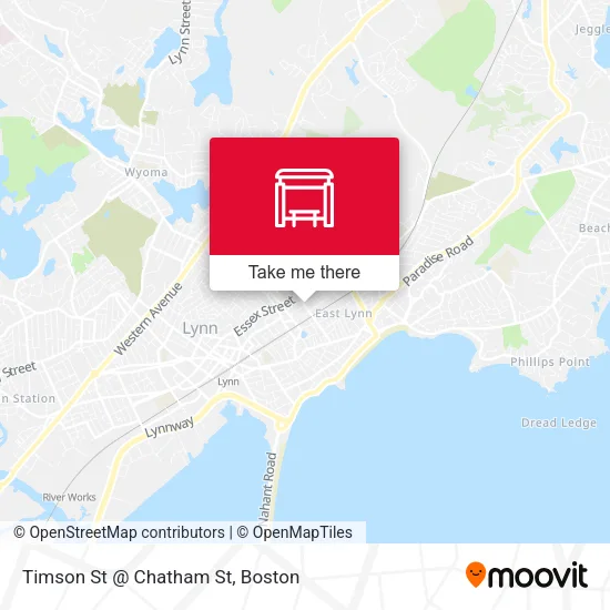 Timson St @ Chatham St map