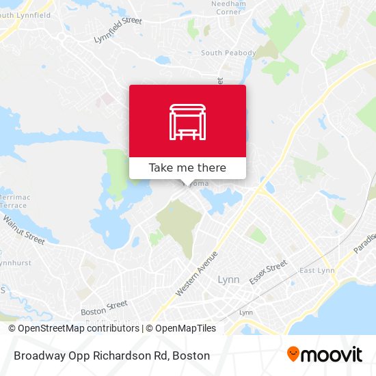 Broadway Opp Richardson Rd map