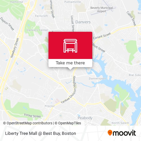 Liberty Tree Mall @ Best Buy map