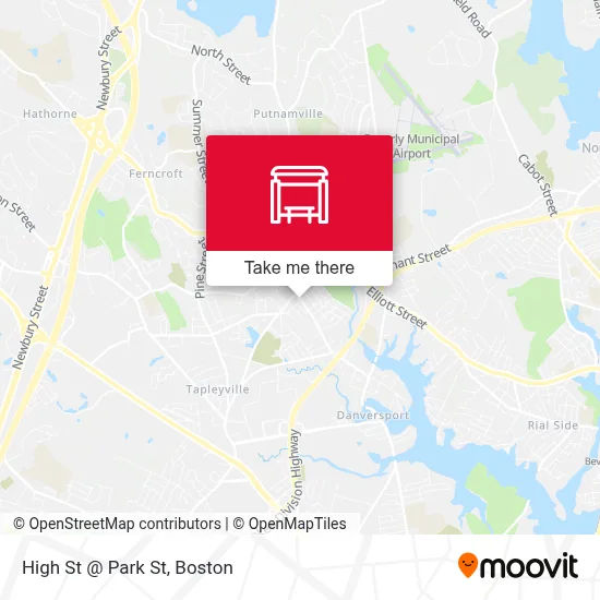 High St @ Park St map