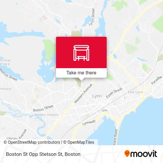 Boston St Opp Stetson St map