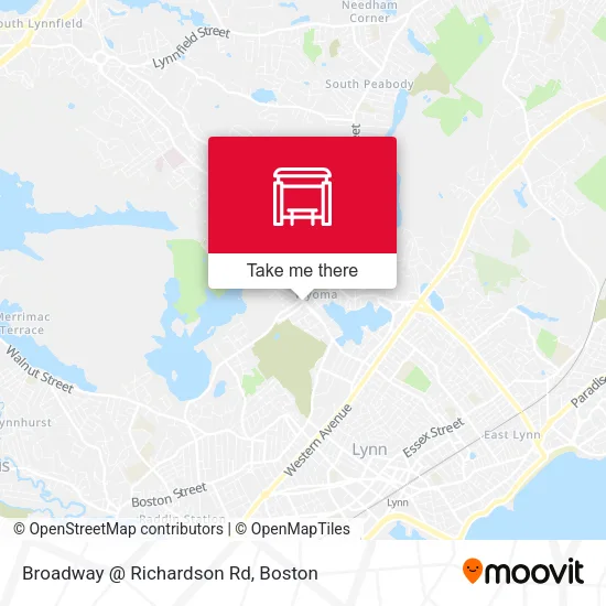 Mapa de Broadway @ Richardson Rd