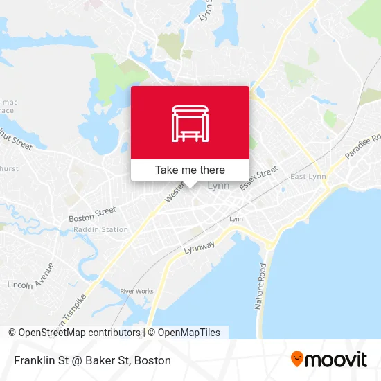 Mapa de Franklin St @ Baker St