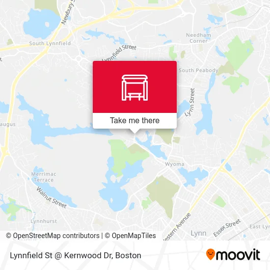 Lynnfield St @ Kernwood Dr map