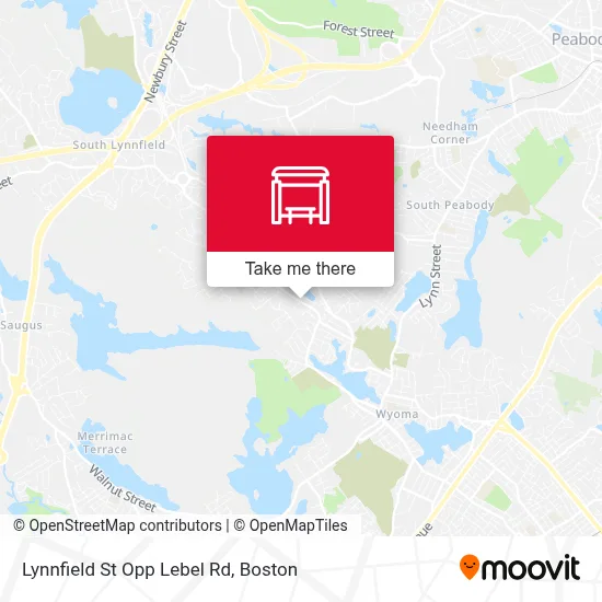 Lynnfield St Opp Lebel Rd map