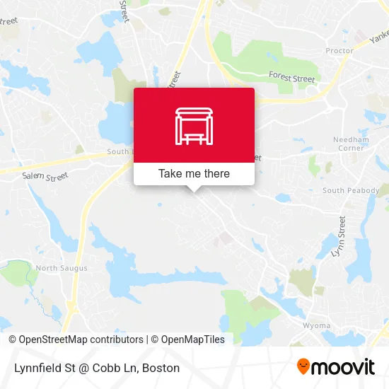 Lynnfield St @ Cobb Ln map