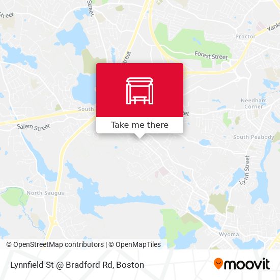 Mapa de Lynnfield St @ Bradford Rd