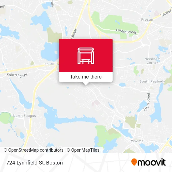 724 Lynnfield St map