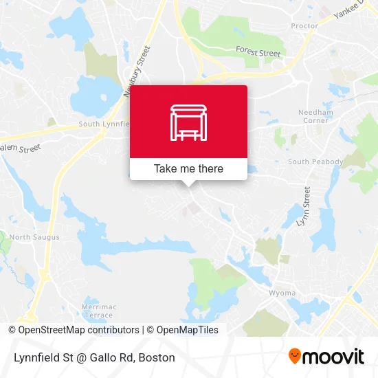 Lynnfield St @ Gallo Rd map