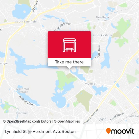 Lynnfield St @ Verdmont Ave map