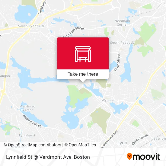 Lynnfield St @ Verdmont Ave map