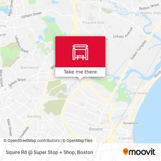 Mapa de Squire Rd @ Super Stop + Shop
