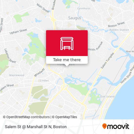 Mapa de Salem St @ Marshall St N