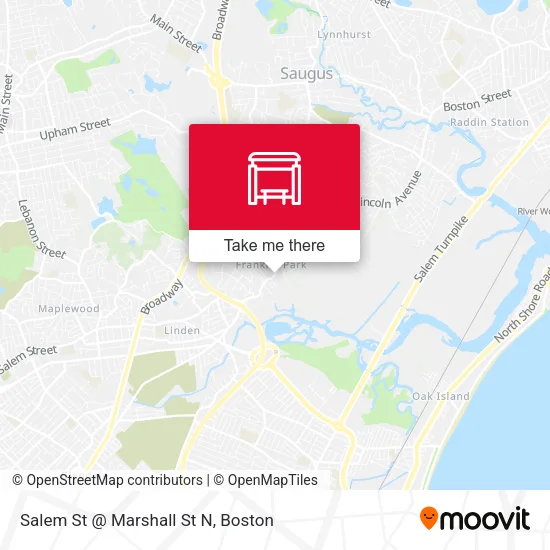 Salem St @ Marshall St N map