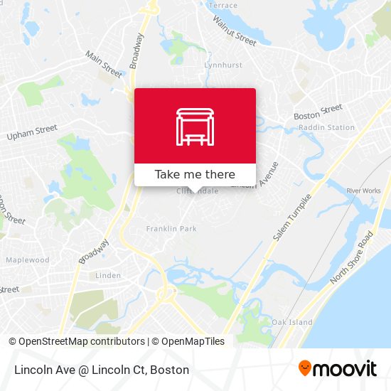 Lincoln Ave @ Lincoln Ct map