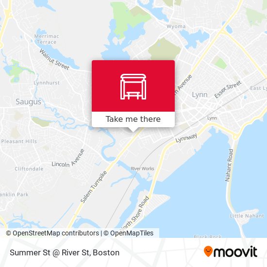 Summer St @ River St map