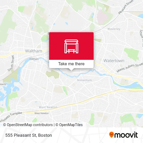 555 Pleasant St map