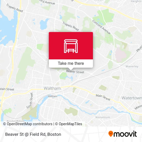 Beaver St @ Field Rd map