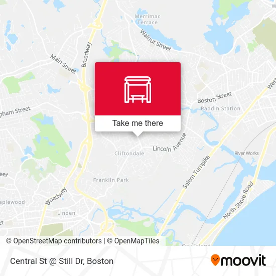 Central St @ Still Dr map