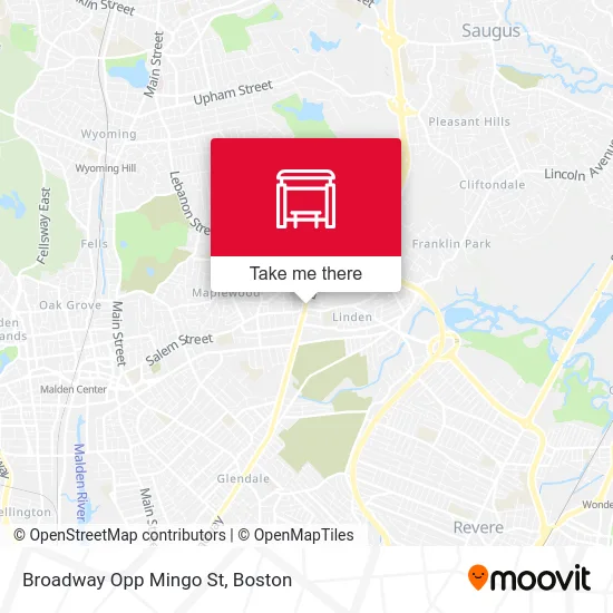 Broadway Opp Mingo St map