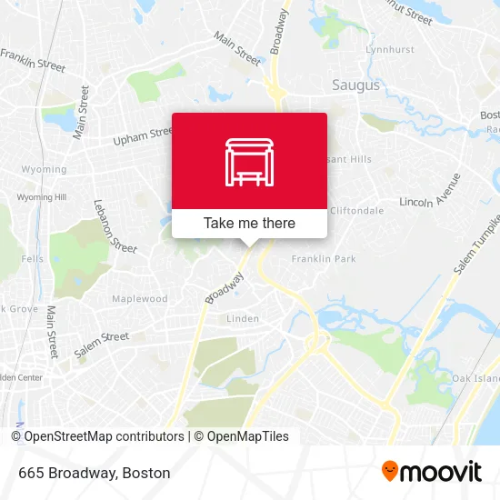 Mapa de 665 Broadway
