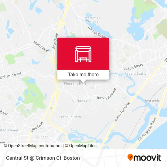 Central St @ Crimson Ct map
