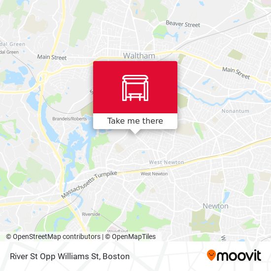 River St Opp Williams St map