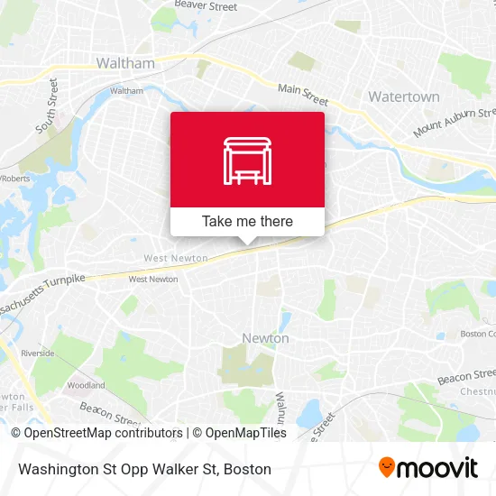 Washington St Opp Walker St map