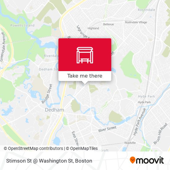 Mapa de Stimson St @ Washington St
