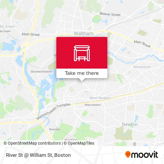Mapa de River St @ William St