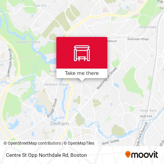 Centre St Opp Northdale Rd map
