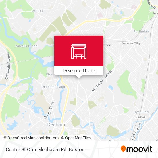 Mapa de Centre St Opp Glenhaven Rd