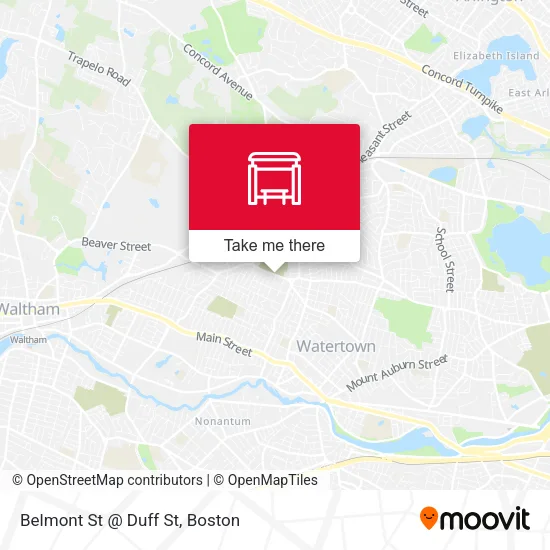 Belmont St @ Duff St map
