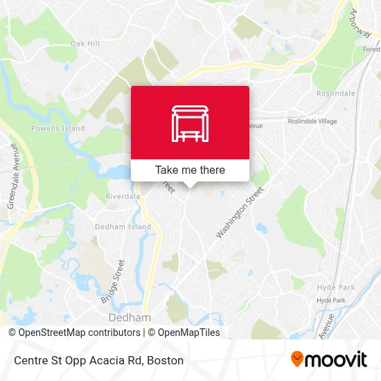 Centre St Opp Acacia Rd map