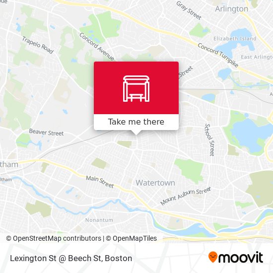 Mapa de Lexington St @ Beech St