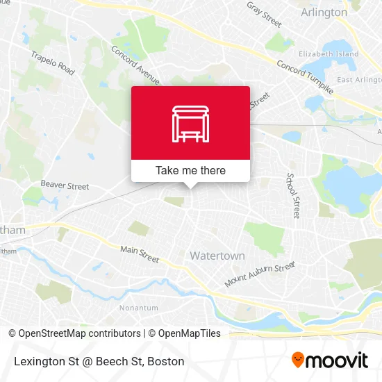 Mapa de Lexington St @ Beech St