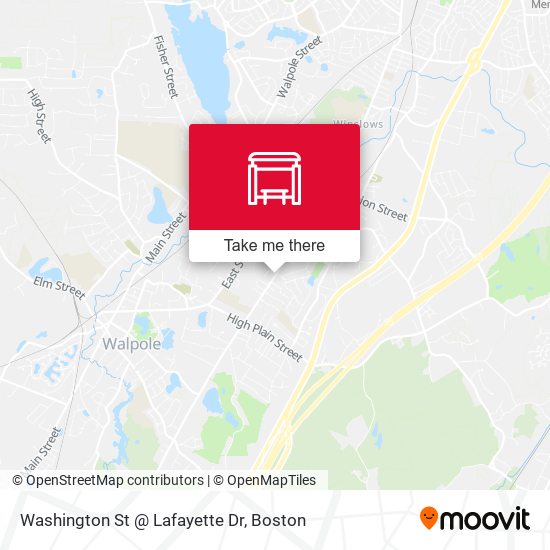 Mapa de Washington St @ Lafayette Dr